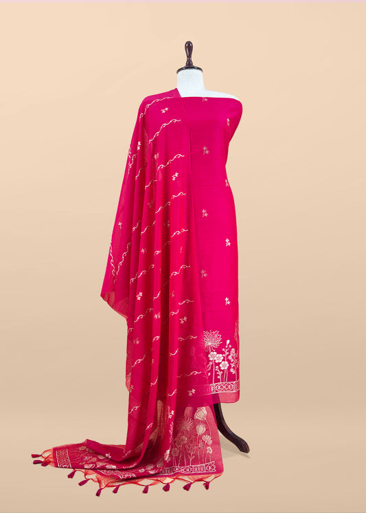 Premium quality jamdani suit for women

