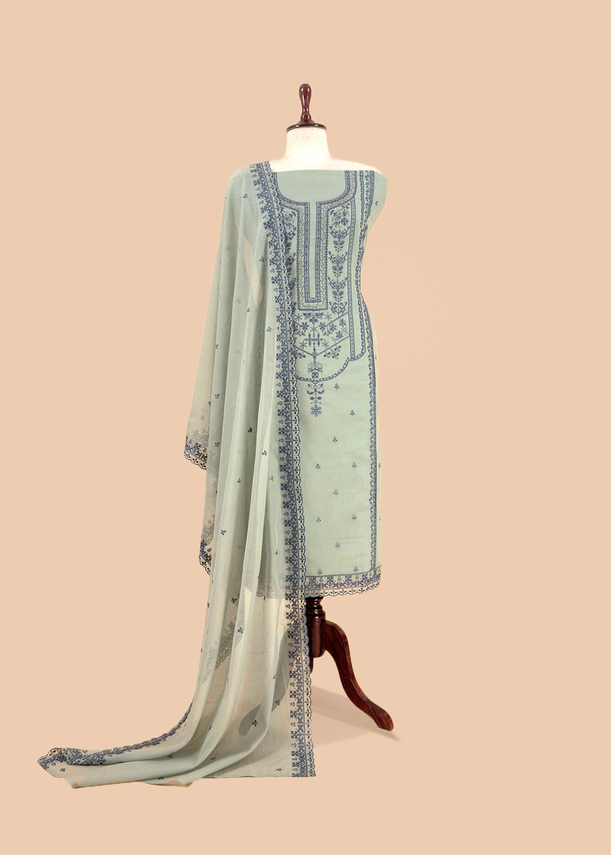Indian ethnic wear mulmul suits for women

