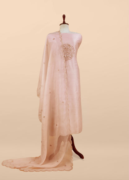 Indian ethnic wear kora silk suits for women

