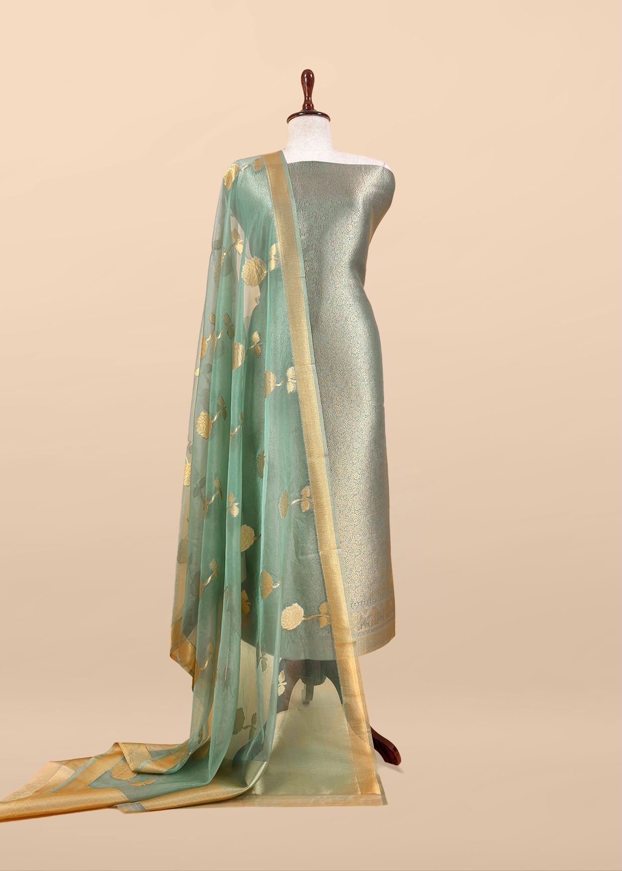 Wedding wear brocade suit

