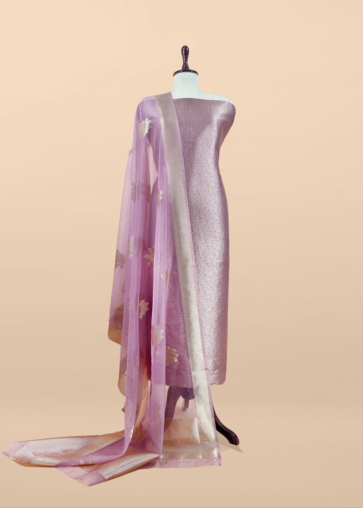 Wedding wear brocade suit

