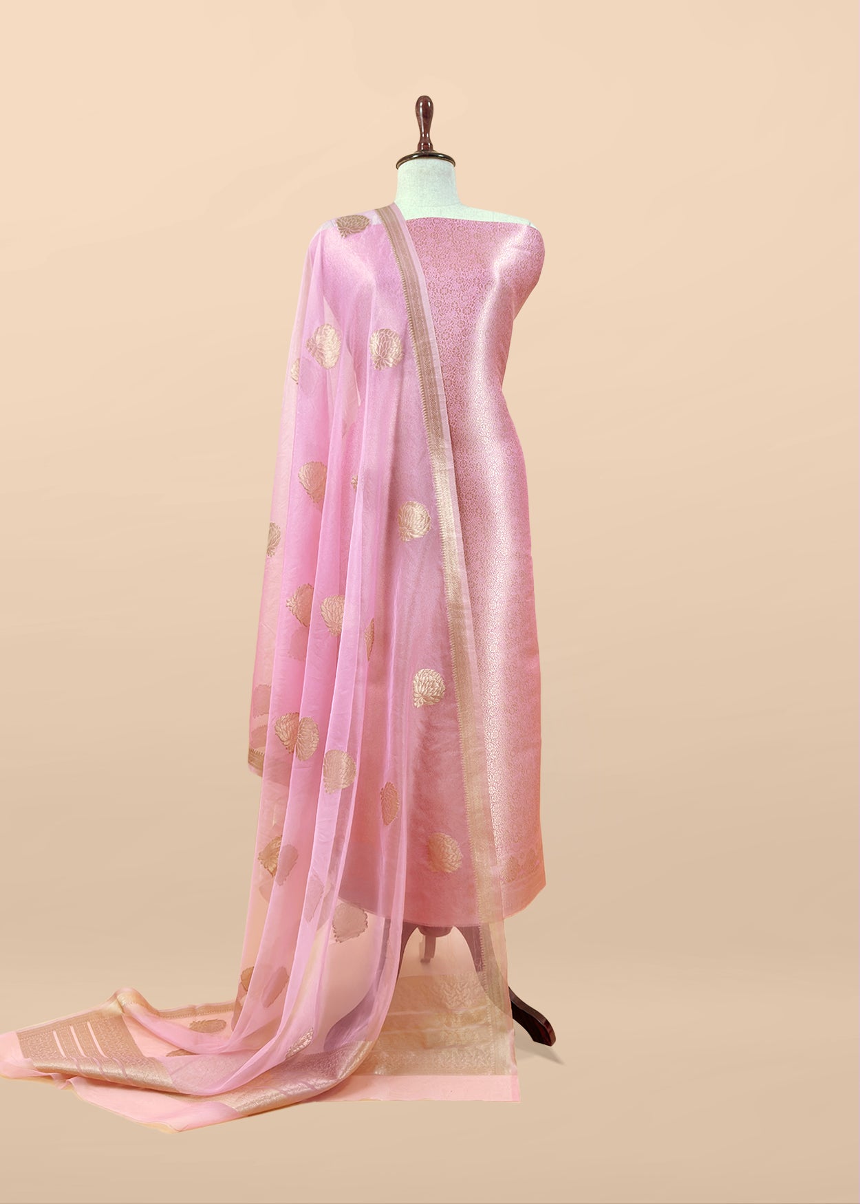 Wedding wear brocade suit

