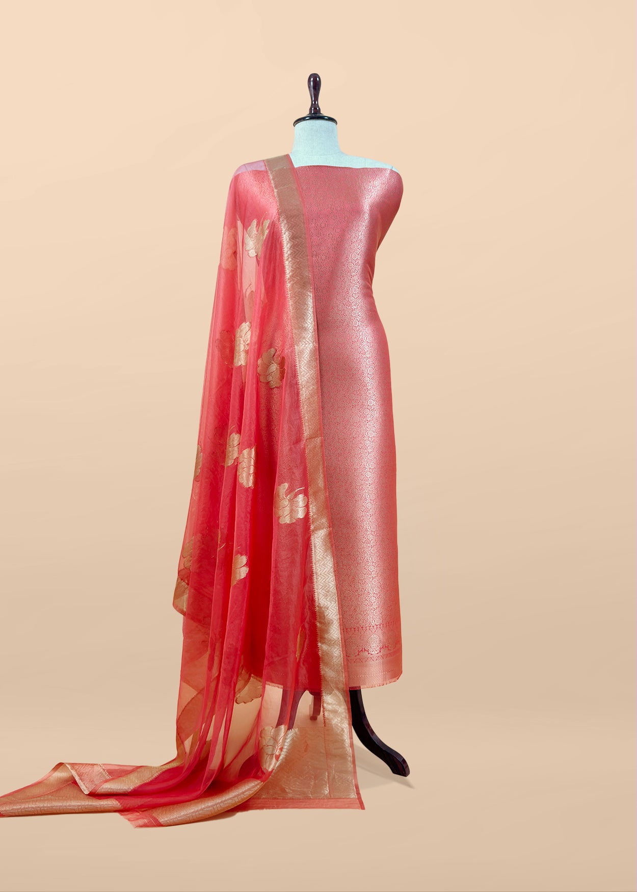 Wedding wear brocade suit

