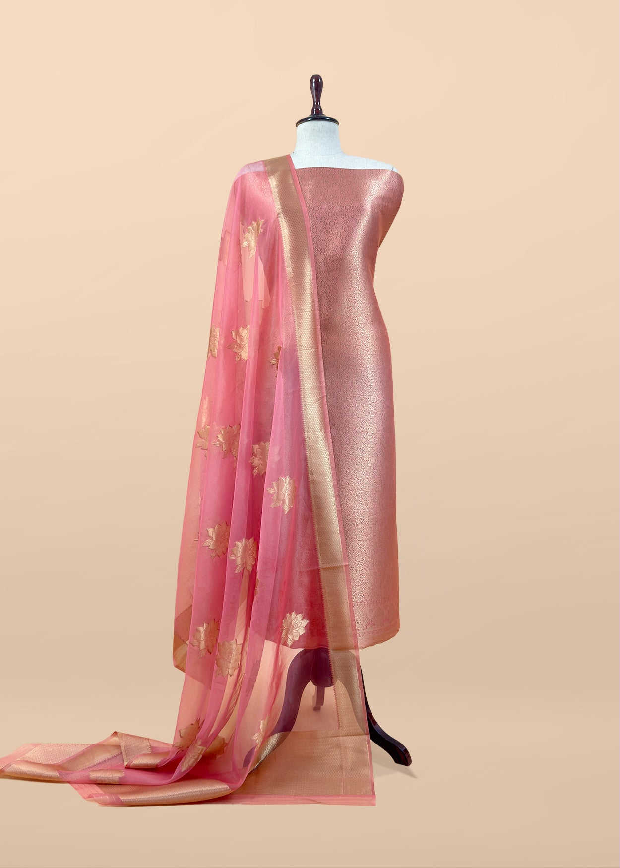 Wedding wear brocade suit

