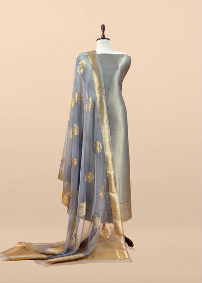 Wedding wear brocade suit

