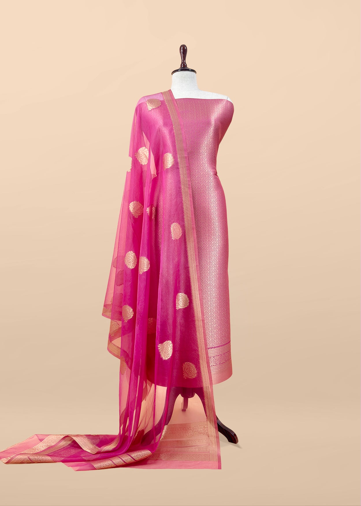 Wedding wear brocade suit

