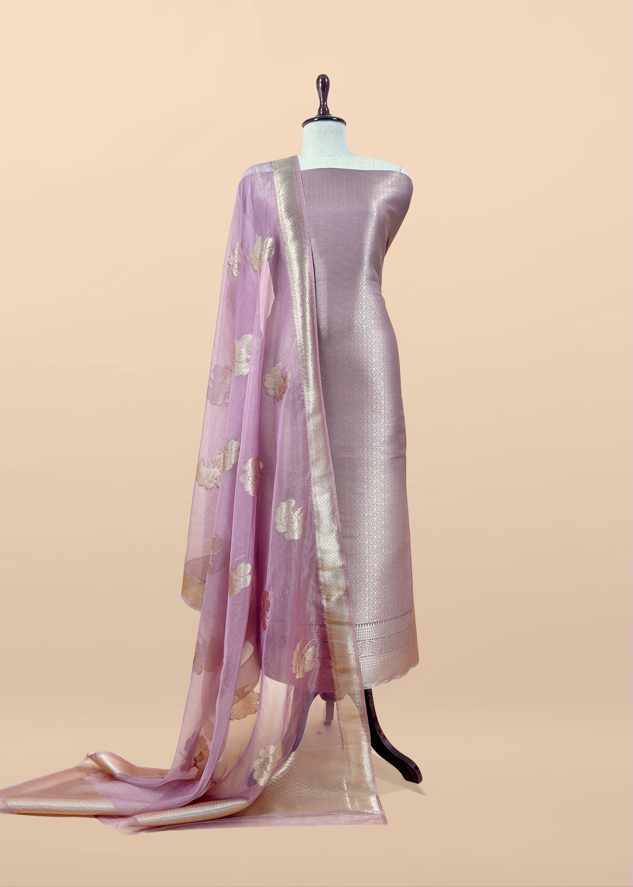 Wedding wear brocade suit

