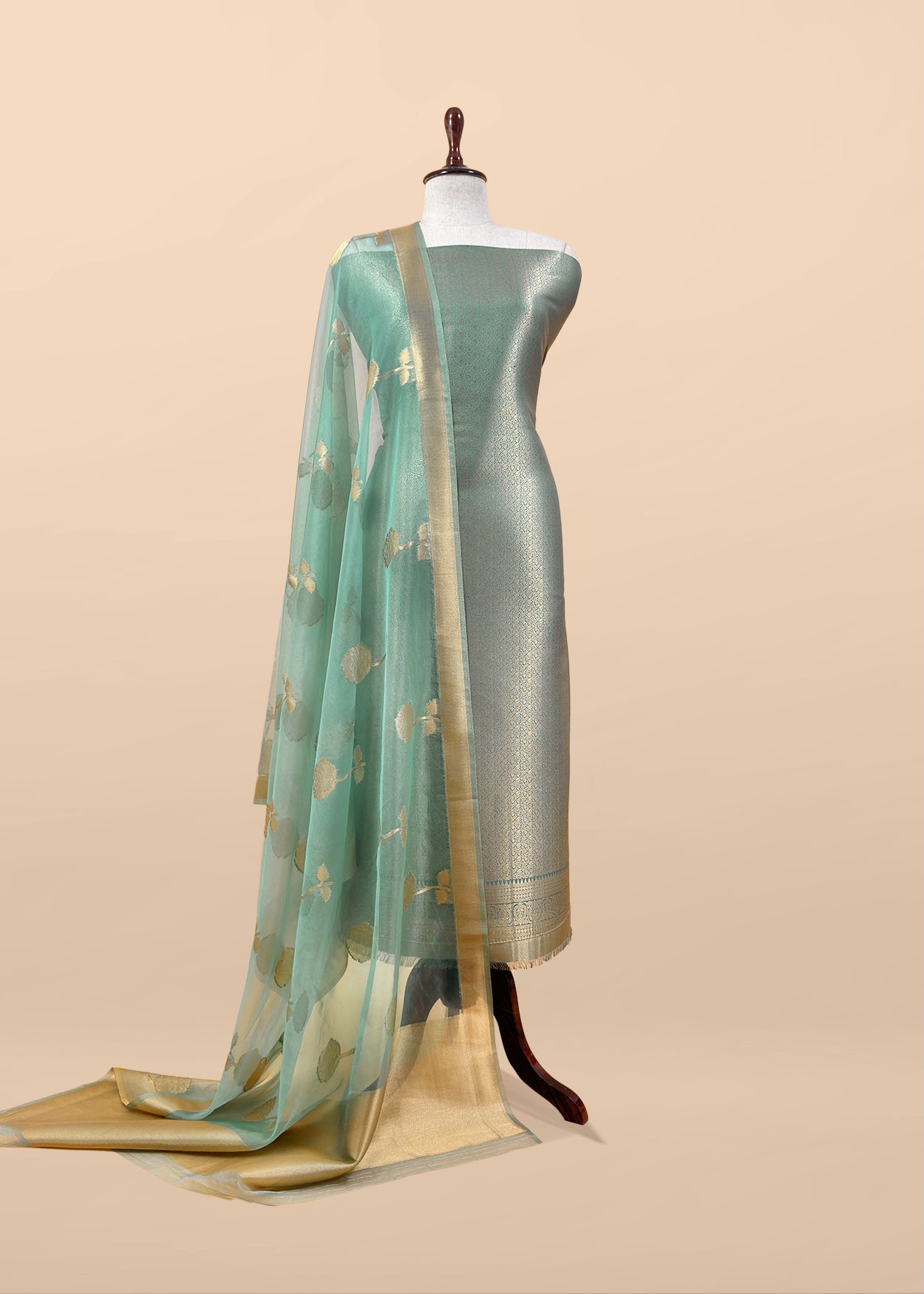Wedding wear brocade suit

