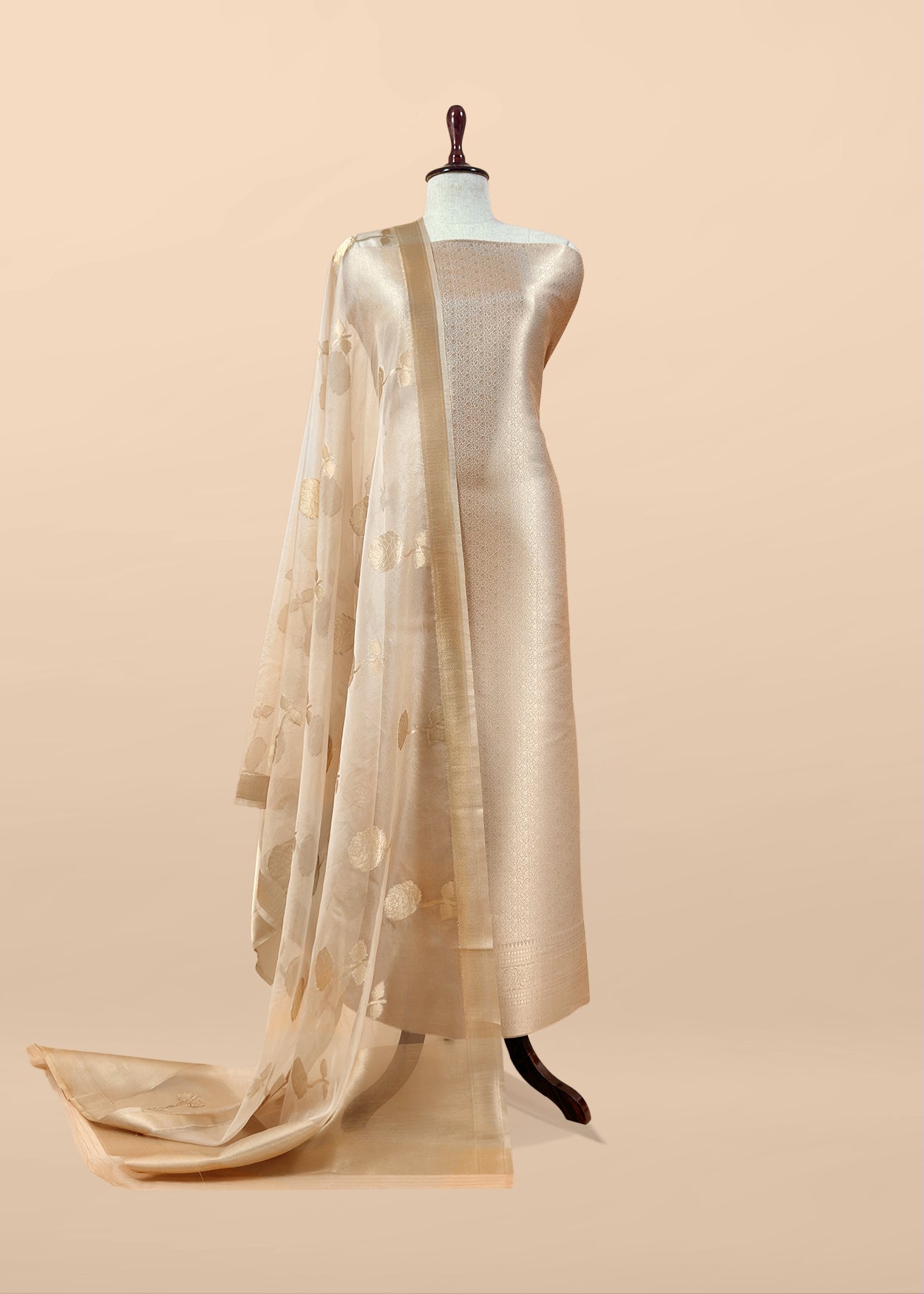 Wedding wear brocade suit

