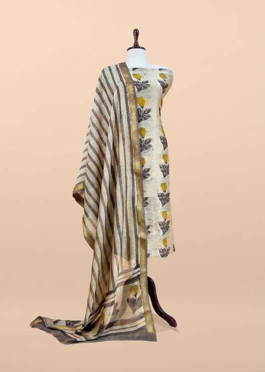 Pure maheshwari suit for women

