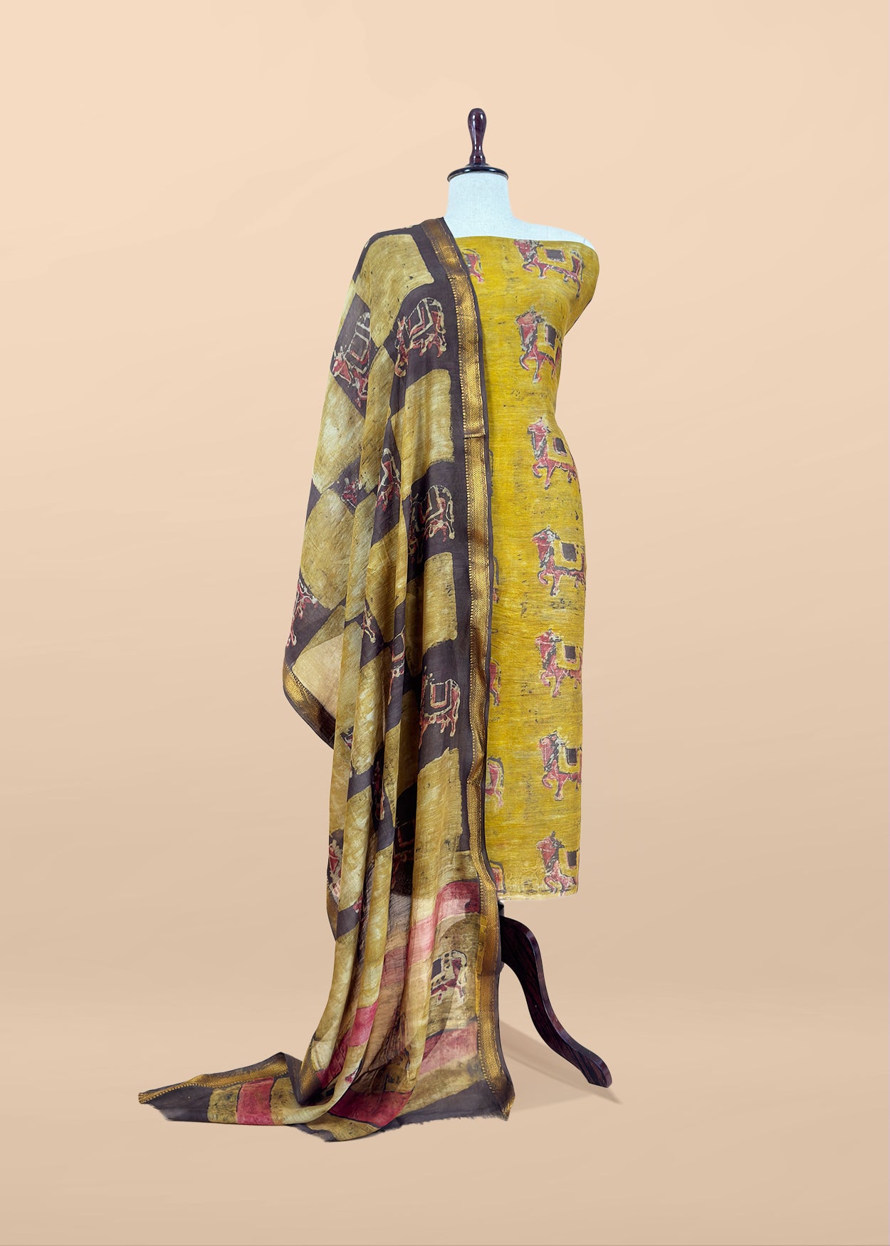 Pure maheshwari suit for women

