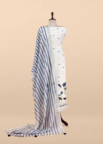 comfortable linen suit

