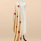 Butter Yellow Pure Unstitched Linen Suit With Dupatta