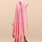 Pure banarasi silk unstitched suit with dupatta

