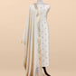 Pure banarasi silk unstitched suit with dupatta

