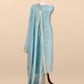 Pure banarasi silk unstitched suit with dupatta

