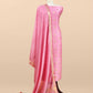 Pure banarasi silk unstitched suit with dupatta


