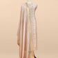 Pure banarasi silk unstitched suit with dupatta

