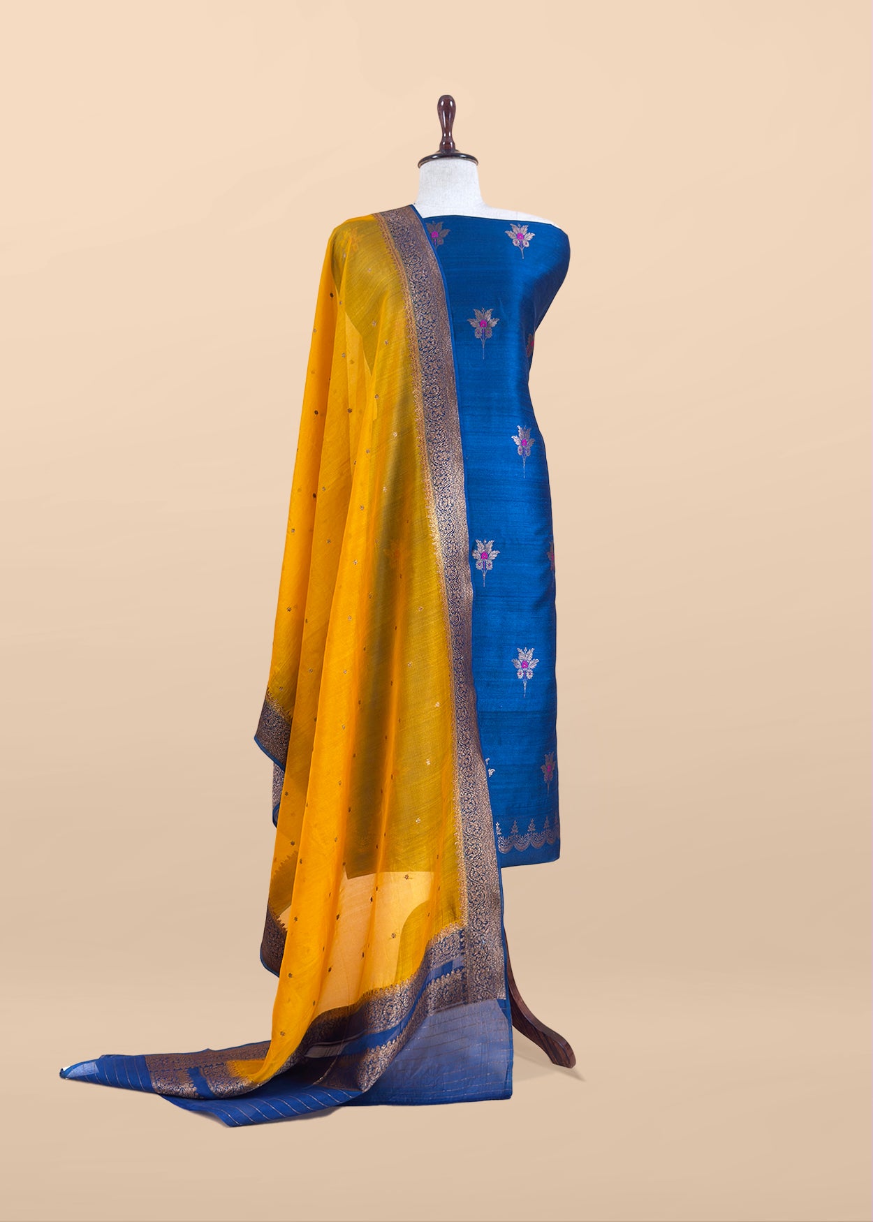Shop designer raw silk suit for party and wedding celebration

