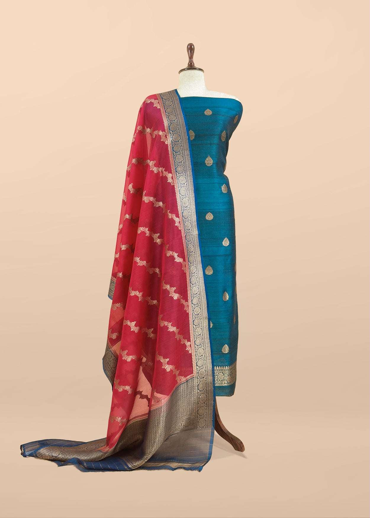 Shop designer raw silk suit for party and wedding celebration

