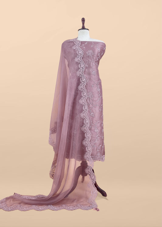 Indian ethnic wear kora silk suits for women

