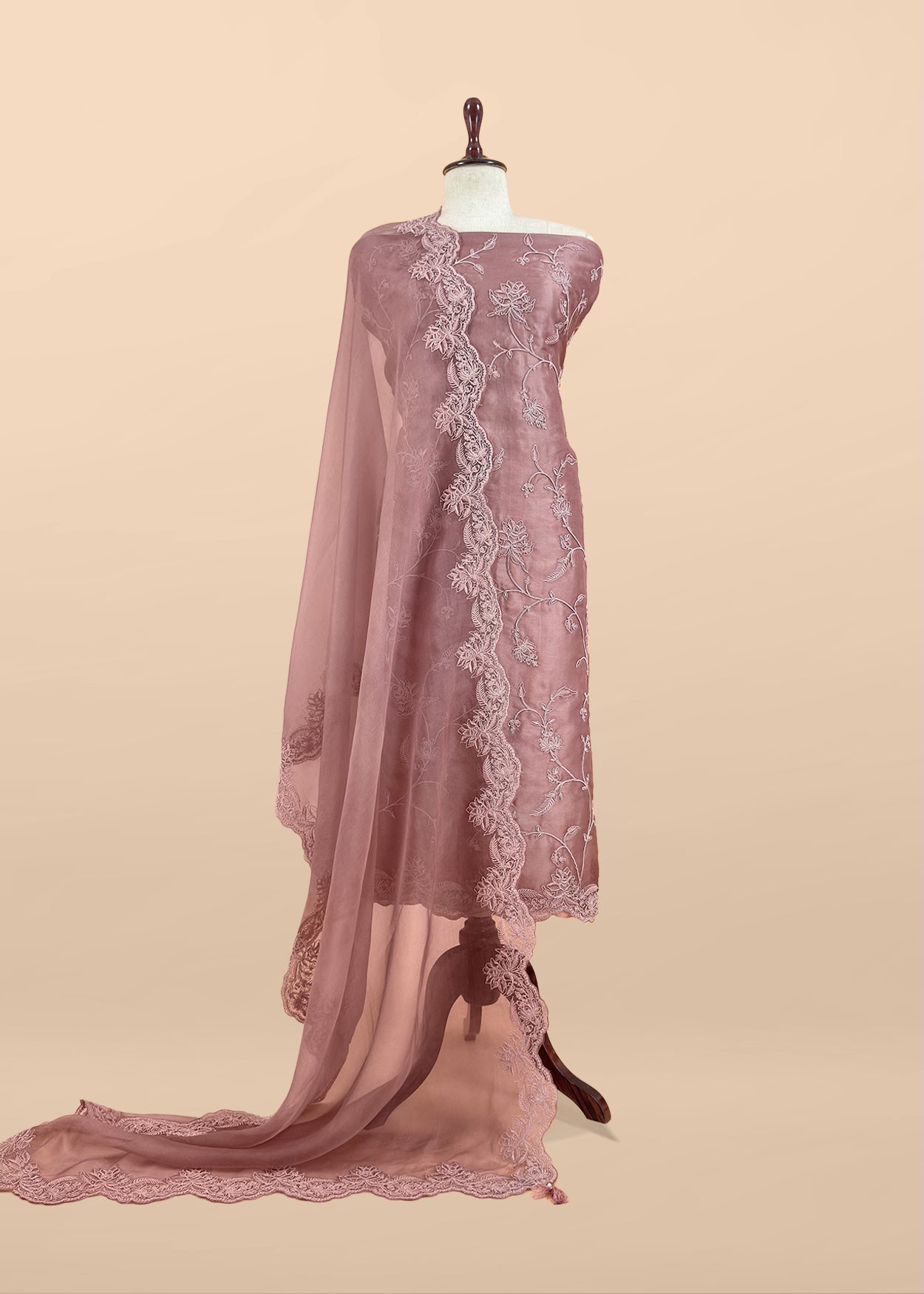 Indian ethnic wear kora silk suits for women

