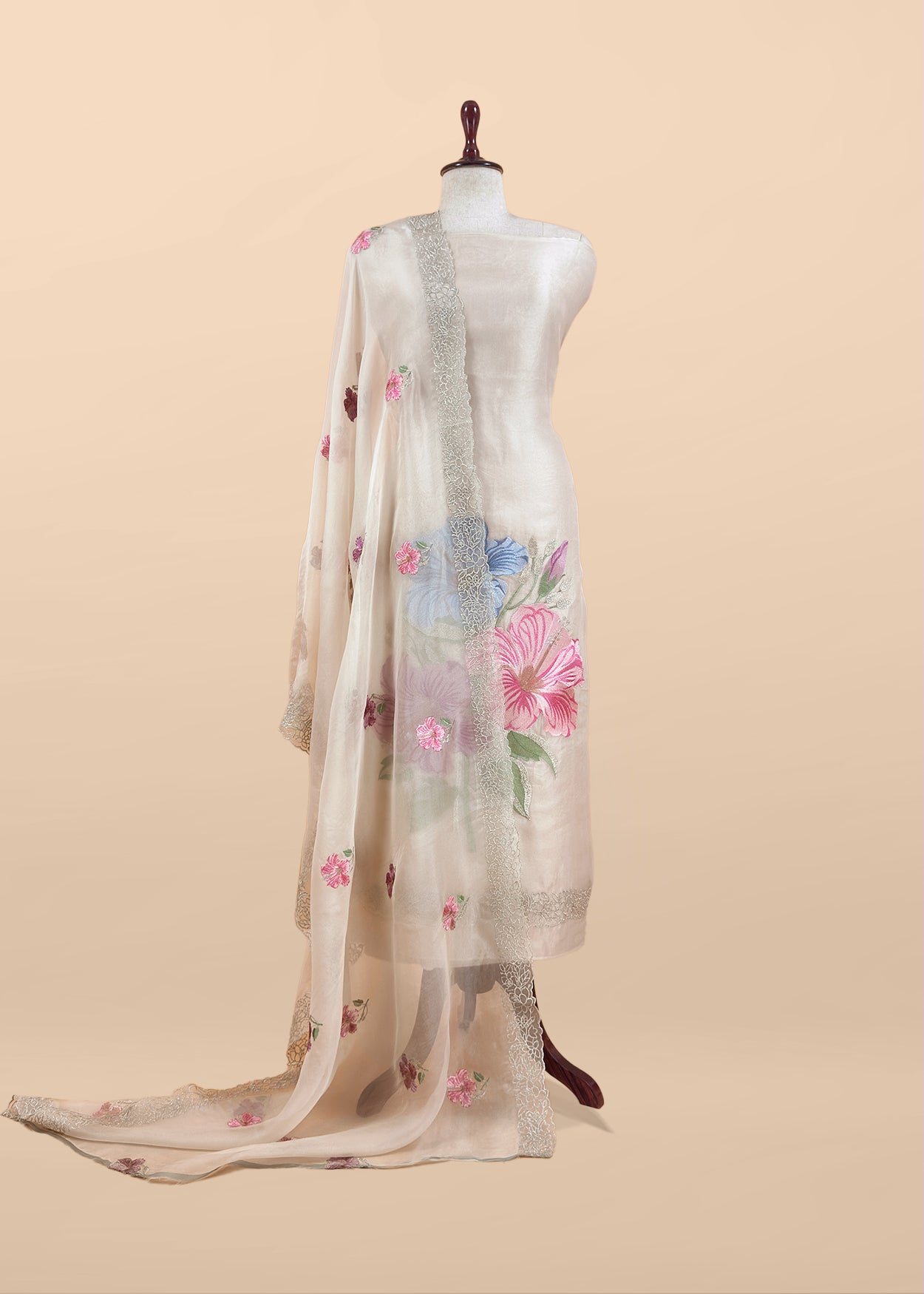 Buy best wedding wear organza suit for women

