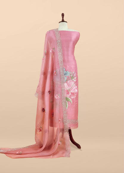 Buy best wedding wear organza suit for women

