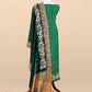 Art tussar unstitched suit with dupatta

