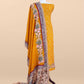 Art tussar unstitched suit with dupatta

