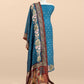 Art tussar unstitched suit with dupatta


