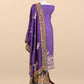 Art tussar unstitched suit with dupatta

