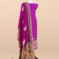 Art tussar unstitched suit with dupatta

