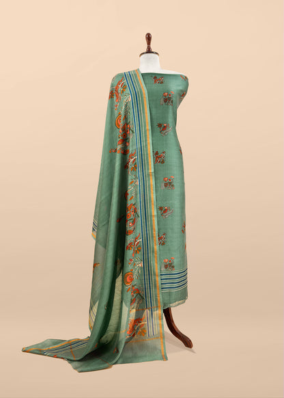 Maheshwari unstitched suit set at the best price

