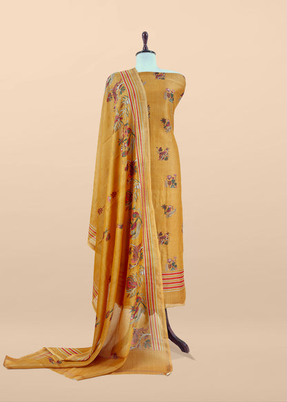 Maheshwari unstitched suit set at the best price

