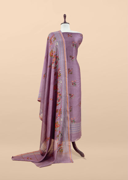 Maheshwari unstitched suit set at the best price

