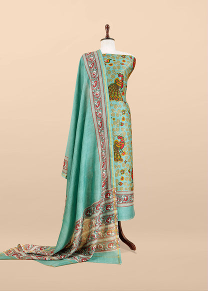 Maheshwari unstitched suit set at the best price

