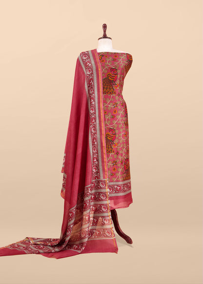 Maheshwari unstitched suit set at the best price

