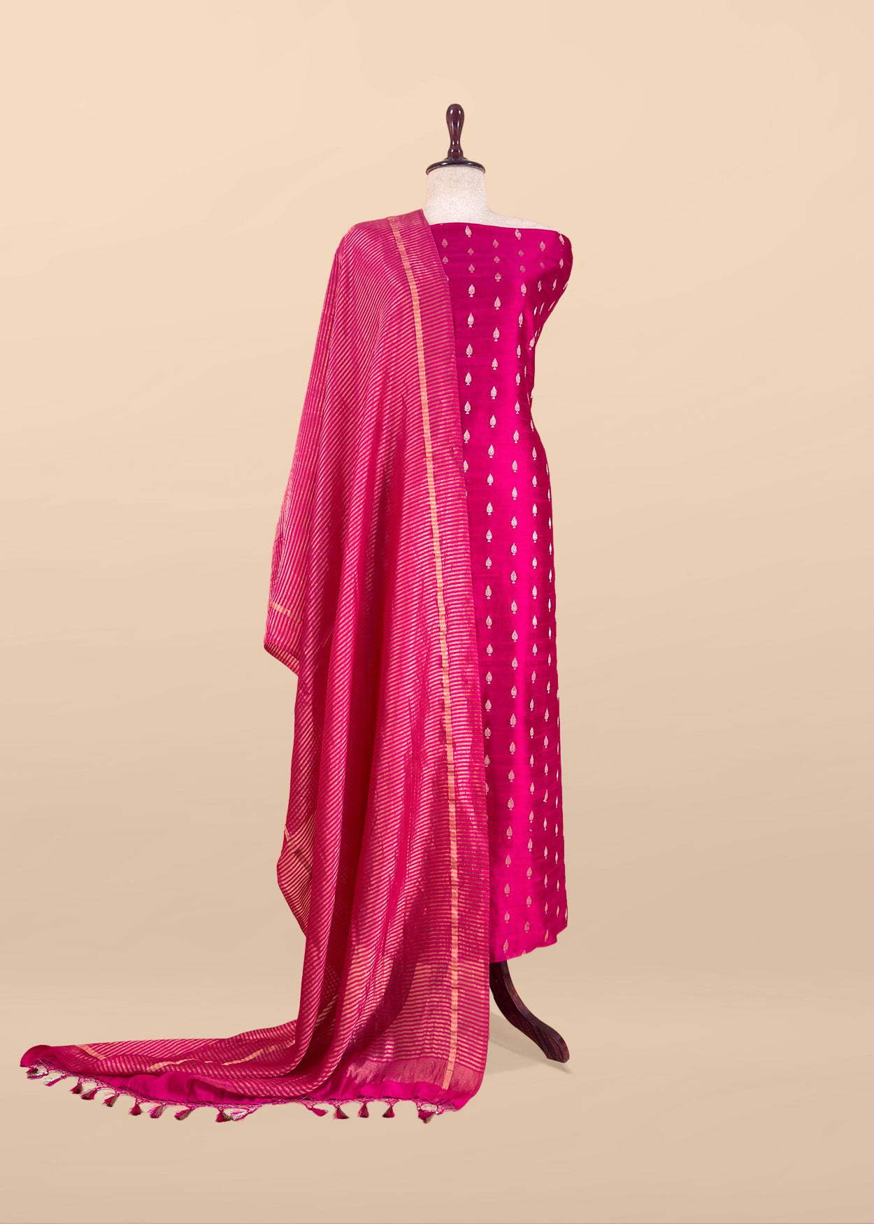 Desiger Raw Silk Suit Online At The Best Price


