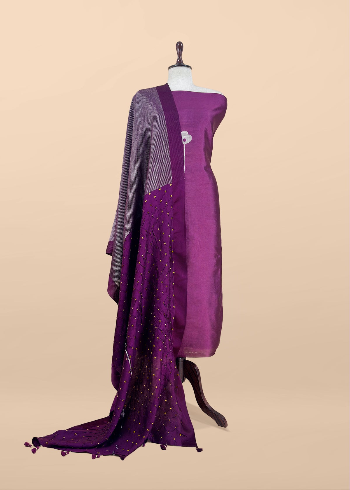 Buy wedding wear suit in silk fabric

