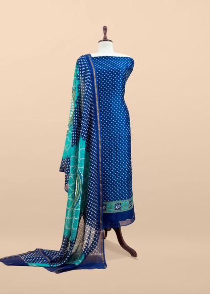 Summer wear maheshwari suit with dupatta

