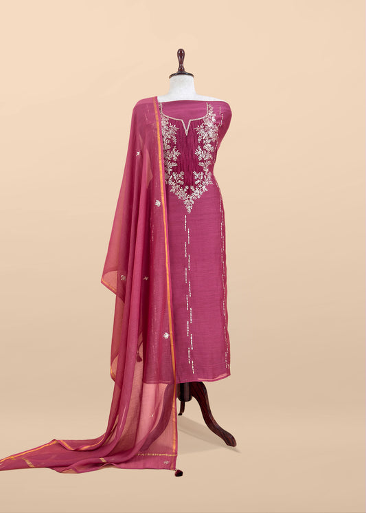 Summer wear suit pure mulmul fabric
