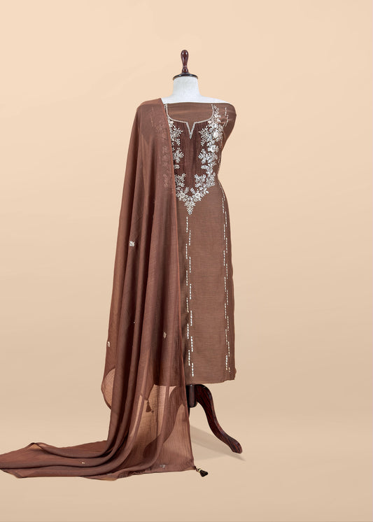 Summer wear suit pure mulmul fabric