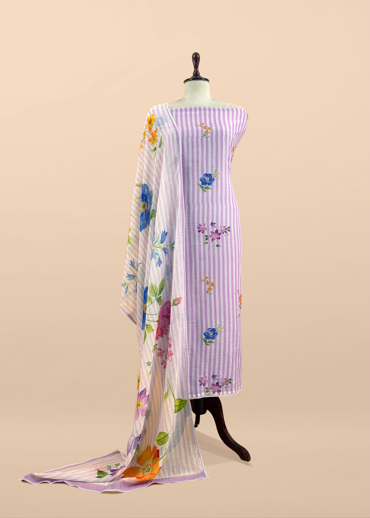 Indian ethnic wear mulmul suits for women

