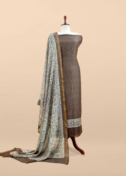 Summer wear maheshwari suit with dupatta

