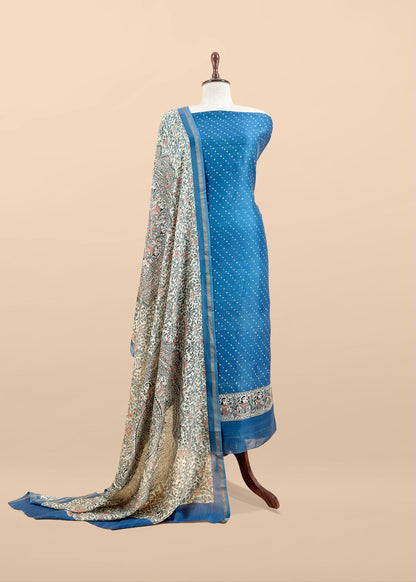 Summer wear maheshwari suit with dupatta

