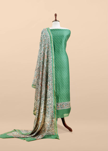 Summer wear maheshwari suit with dupatta

