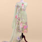 festive wear premium organza silk suit


