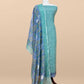 mulmul unstitched suit with dupatta


