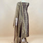 Mouse Handloom Tissue Silk Suit With Kadwa Weaves